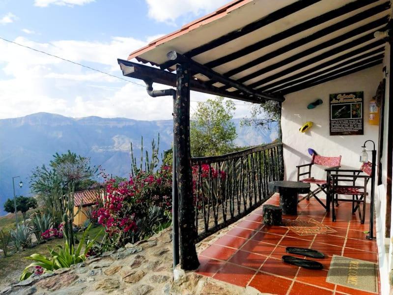 Cabanas Canon Del Chicamocha Aratoca Exteriör bild