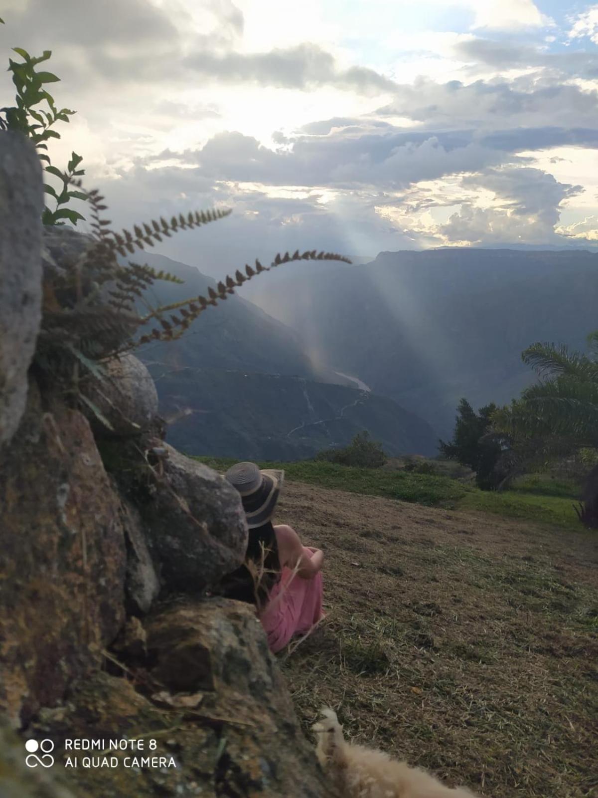 Cabanas Canon Del Chicamocha Aratoca Exteriör bild