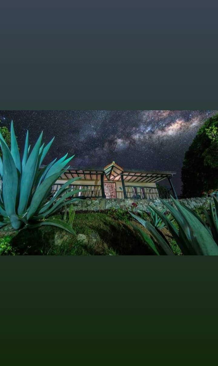 Cabanas Canon Del Chicamocha Aratoca Exteriör bild