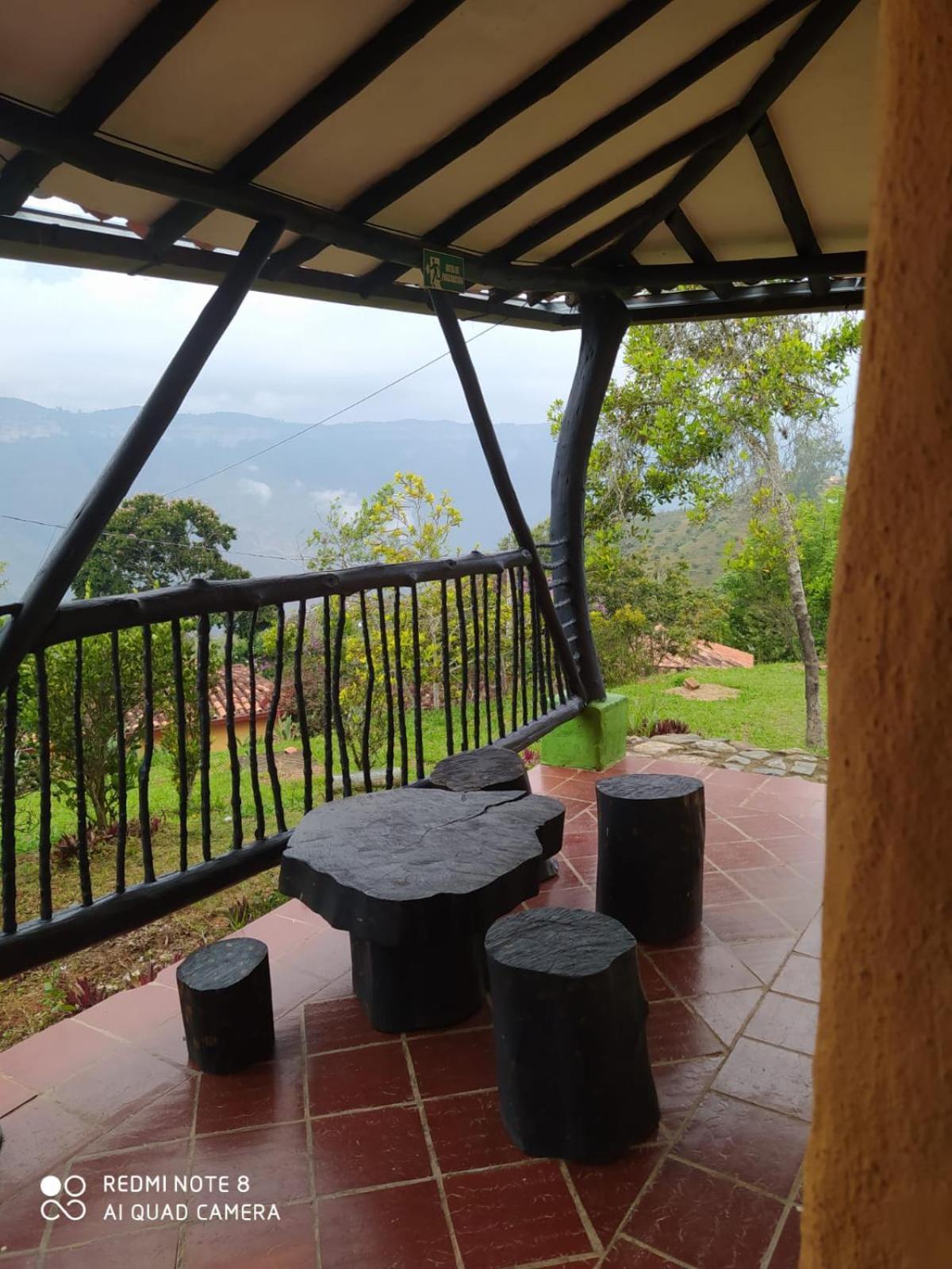 Cabanas Canon Del Chicamocha Aratoca Exteriör bild