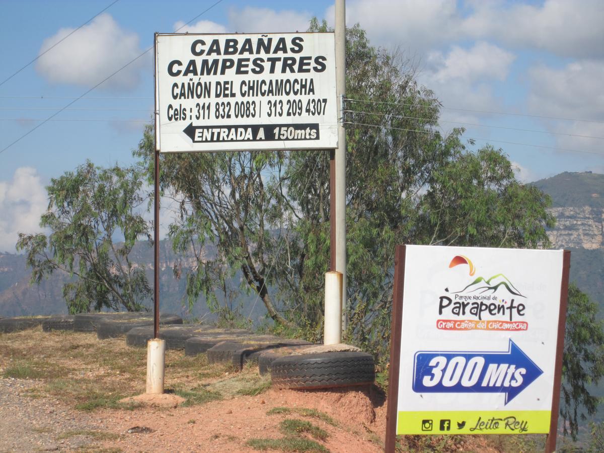 Cabanas Canon Del Chicamocha Aratoca Exteriör bild
